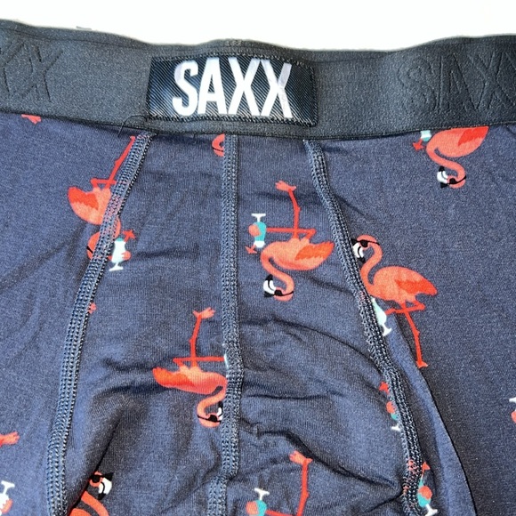 SAXX Ballpark Vibe Super Soft Flamingo Boxer Brief - Picture 5 of 10